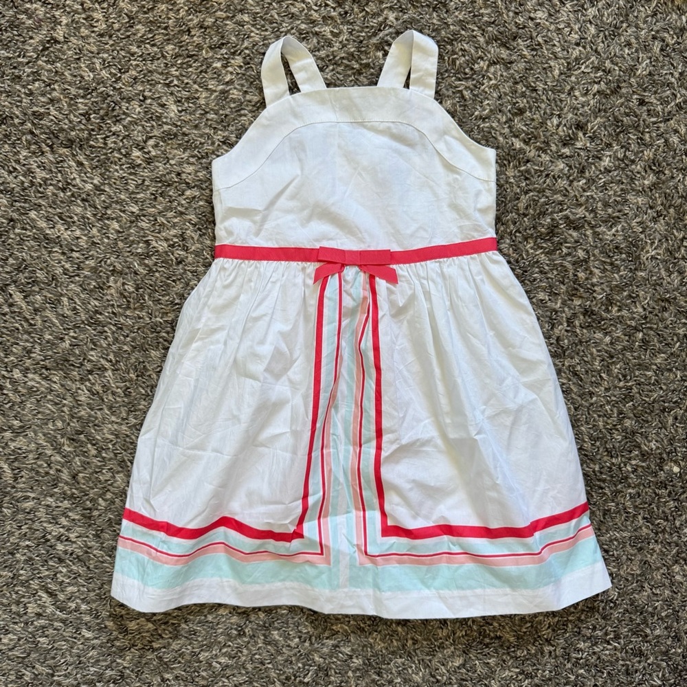 Janie and Jack Scarf Print Dress Girls Size 3